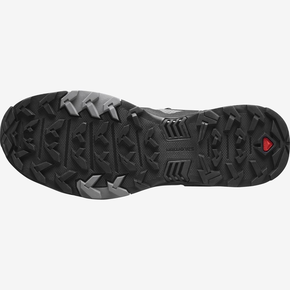 Black Men's Salomon X ULTRA 4 Hiking Shoes | 793-EDYMTQ